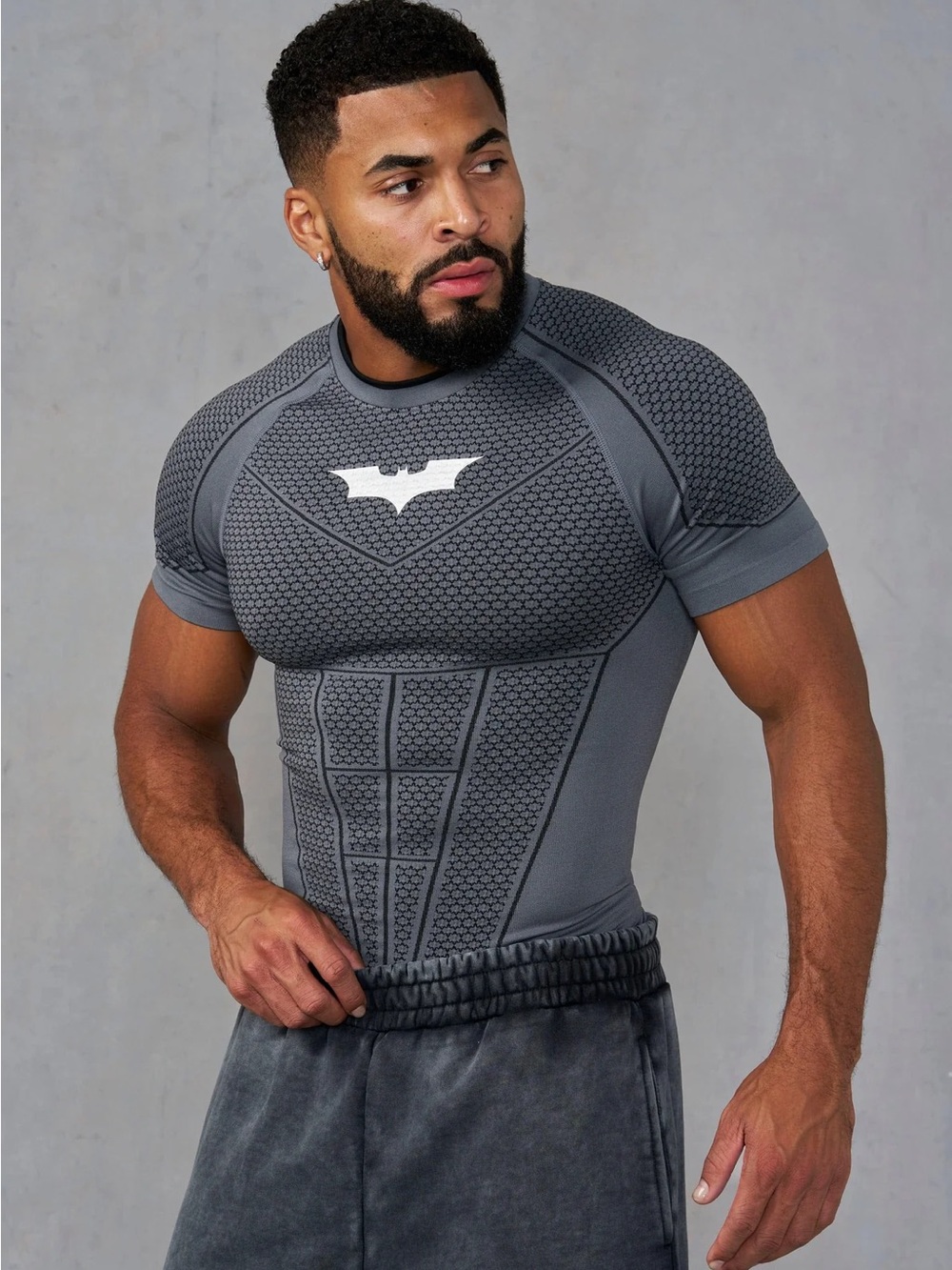 YoungLa Batman Gray Compression